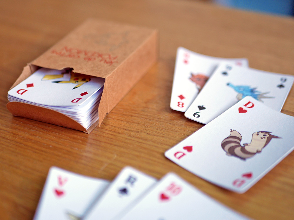 Jeux de cartes personnalisés avec photos - Cartes à jouer
